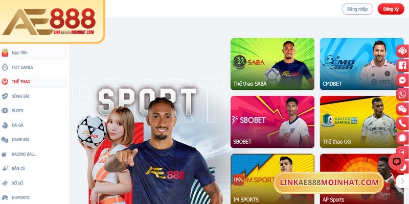 Hệ thống AE888 mở ra nhiều lựa chọn hấp dẫn, phù hợp nhu cầu